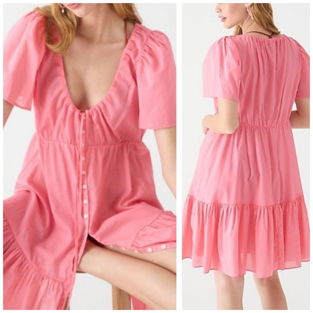 J. Crew Pink Mini Dress